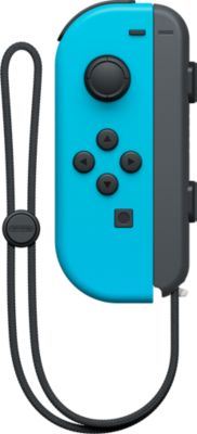 Manette NINTENDO Joy-Con gauche bleu néon