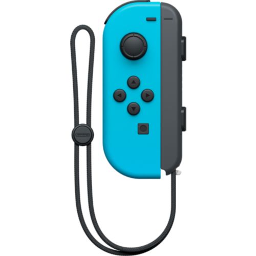 Nintendo Switch : des Joy-Con jaunes néon et une batterie à piles