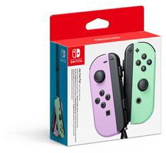 Manette NINTENDO Joy-Con gauche violet pastel-droite vert