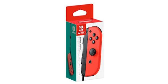 Manette NINTENDO Joy-Con droite rouge néon