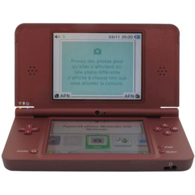 Console DSi NINTENDO DSi XL Bordeaux+entrainement cereb+dict. Reconditionné Console DSi NINTENDO DSi XL Bordeaux+entrainement cereb+dict. Reconditionné