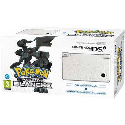 Console DSi NINTENDO Dsi Blanche + Pokemon Version Blanche Reconditionné