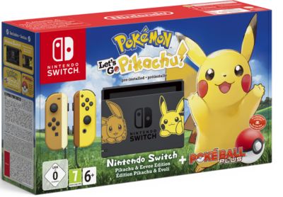 Console NINTENDO Switch Pokemon Let's Go Pikachu Reconditionné