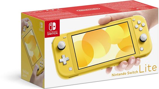Console NINTENDO Switch Lite Jaune Boulanger