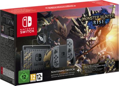 Console NINTENDO Switch Edition Monster Hunter Rise Reconditionné Console NINTENDO Switch Edition Monster Hunter Rise Reconditionné