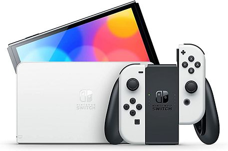 Console NINTENDO Switch Modèle OLED Blanche + Casque gamer PDP