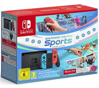 Console NINTENDO Switch + Switch sports Reconditionné