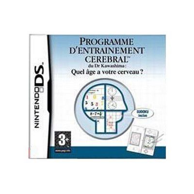 Jeu DS NINTENDO Programme Entrainement Cerebral Jeu DS NINTENDO Programme Entrainement Cerebral