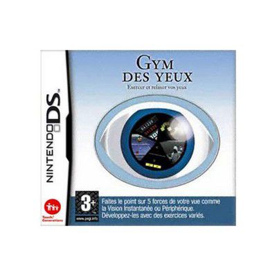 Jeu DS NINTENDO GYM DES YEUX EXERCER ET RELAXER VOS YEUX