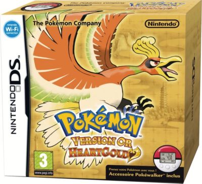Jeu 3DS NINTENDO Pokemon Or + Pokewalker Reconditionné