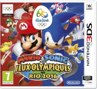 Jeu 3DS NINTENDO Mario & Sonic aux Jeux Olympiques de Rio