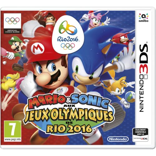 Jeu 3DS NINTENDO Mario & Sonic aux Jeux Olympiques de Rio