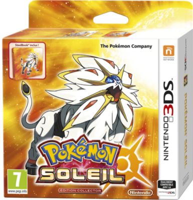 Jeu 3DS NINTENDO Pokémon Soleil Fan Edition - Ed. Limitée Reconditionné