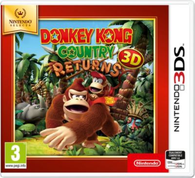 Jeu 3DS NINTENDO Donkey Kong Country Returns Selects Reconditionné Jeu 3DS NINTENDO Donkey Kong Country Returns Selects Reconditionné