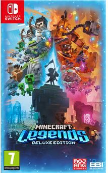 Jeu Switch NINTENDO Minecraft Legends Deluxe Edition