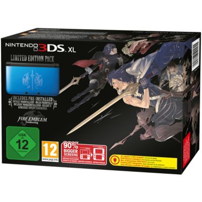 Console 3DS XL NINTENDO 3DS XL Bleue + Fire Emblem Reconditionné