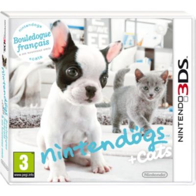 Jeu 3DS NINTENDO 3D Nintendogs + Cats Bouledogue Jeu 3DS NINTENDO 3D Nintendogs + Cats Bouledogue