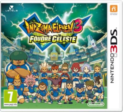 Jeu 3DS NINTENDO Inazuma Eleven 3 : Foudre Céleste Jeu 3DS NINTENDO Inazuma Eleven 3 : Foudre Céleste