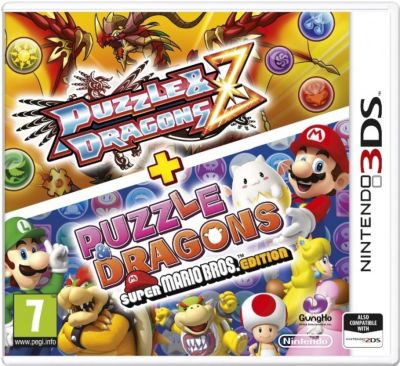 Jeu 3DS NINTENDO Puzzle & Dragons Z + Super Mario Bros Reconditionné Jeu 3DS NINTENDO Puzzle & Dragons Z + Super Mario Bros Reconditionné