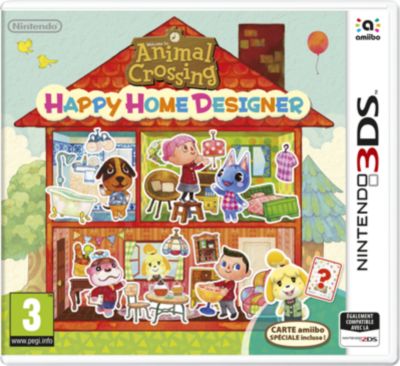Jeu 3DS NINTENDO Animal Crossing Happy Home Designer D1 Reconditionné