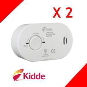 Détecteur de monoxyde de carbone KIDDE Lot de 2   7co standard