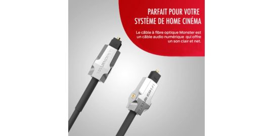 Câble fibre optique MONSTERCABLE M1000 3M