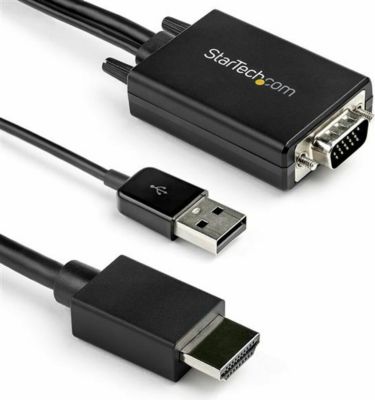 Hub USB C STARTECH VGA2HDMM2M