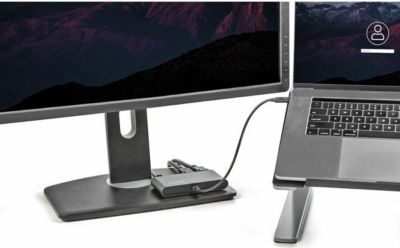 Hub USB C STARTECH TB3DKM2DPL