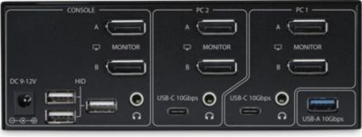 Hub USB C STARTECH P2CDD143-KVM-SWITCH