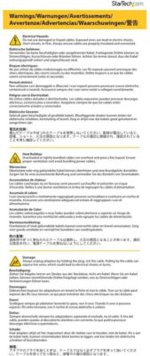 Hub USB C STARTECH 215UE-TB5USB4DOCK