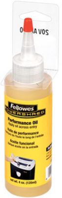 Huile lubrifiante FELLOWES Huile lubrifiante 120ml pour destructeur