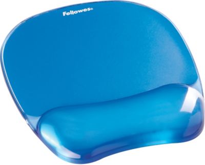 Repose-poignet FELLOWES repose poignet gel cristal bleu Repose-poignet FELLOWES repose poignet gel cristal bleu