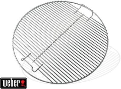 Grille barbecue WEBER de cuisson chromée pour barbecue 47 cm