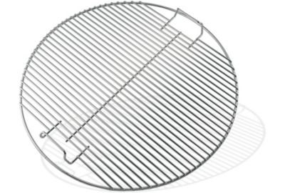 Grille barbecue WEBER de cuisson chromée pour barbecue 47 cm