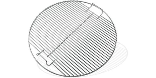 Grille barbecue WEBER de cuisson chromée pour barbecue 57 cm