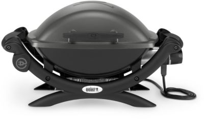 Barbecue électrique WEBER Q1400 à poser Dark grey 43 cm