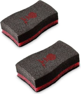 Ustensile barbecue WEBER Éponge de nettoyage - Lot de 2