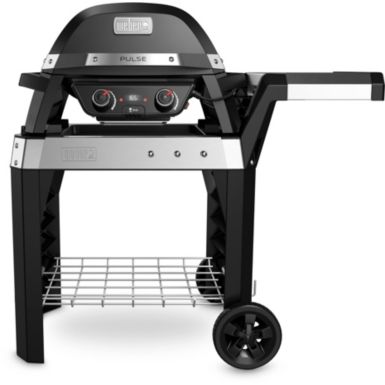 Barbecue électrique WEBER Pulse  2000 noir avec chariot