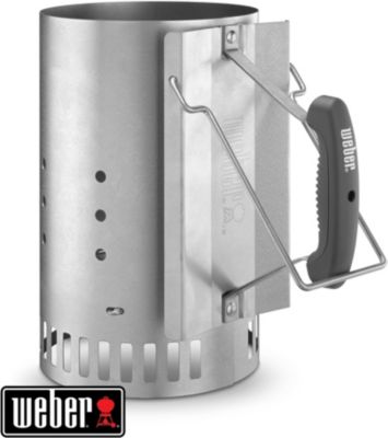 Cheminée barbecue WEBER d'allumage Rapidfire pour BBQ charbon