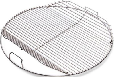 Grille barbecue WEBER Grille de cuisson articulée en inox pour