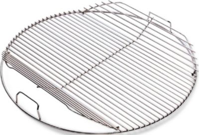 Grille barbecue WEBER Grille de cuisson articulée en inox pour