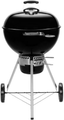 Weber Barbecue à Charbon Original Kettle 57cm - Barbecue E-5710 à  Couvercle, Thermomètre, Trépied, Roues - Barbecue d'Extérieur et Vasque en  Porcelaine Émaillée - Noir (14101004) : : Jardin