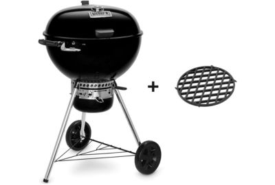 Weber Barbecue au charbon de bois Silver One-Touch, 22,5 po