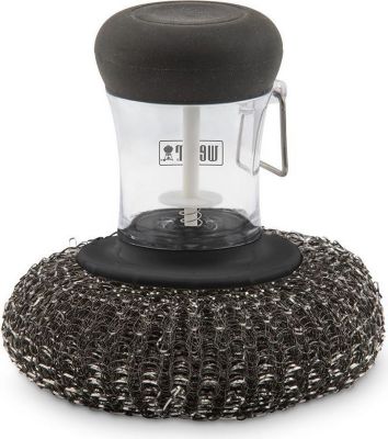 Ustensile barbecue WEBER Boule métallique avec réservoir pour pla