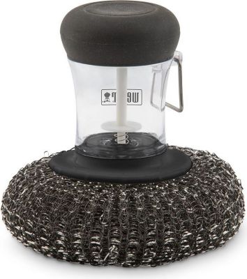 Ustensile barbecue WEBER Boule métallique avec réservoir pour pla