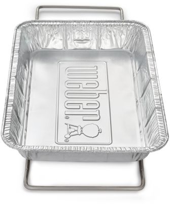 Barquette aluminium WEBER A EAU POUR SMOKEFIRE Barquette aluminium WEBER A EAU POUR SMOKEFIRE