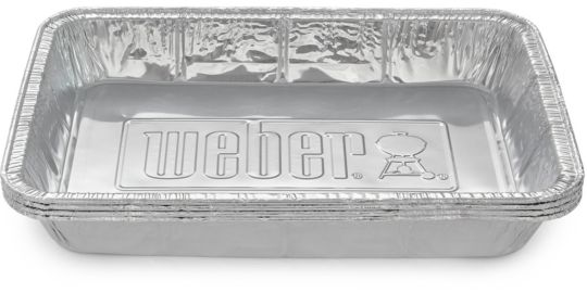 Barquette aluminium WEBER A EAU POUR SMOKEFIRE