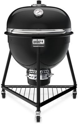 Kamado WEBER Summit E6 black sur pieds 61 cm