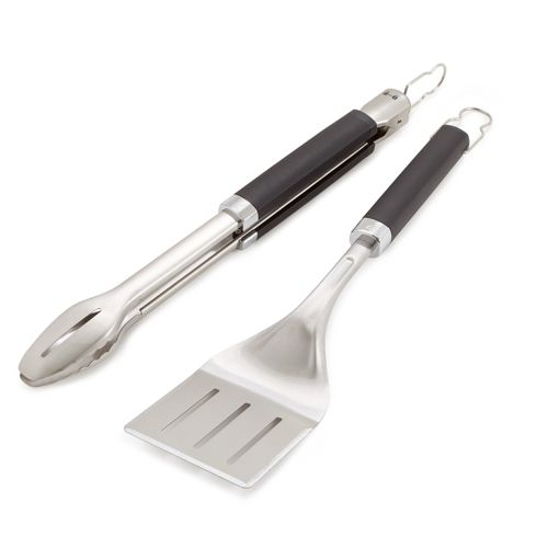 Set de 2 ustensiles pour barbecue spatule et pince