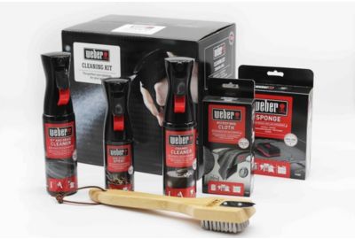 Nettoyant barbecue WEBER Kit de nettoyage bbq charbon emaill